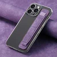 Support de téléphone portable portable à bracelet de poignet et anneau de maintien pour iPhone Samsung, avec fonction de support pliable et de support à pied