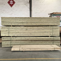 Bois de pin massif coupé sur mesure, bois de pin haute résistance pour les travaux de construction commerciale