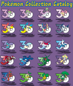 YQ 30ème Anniversaire Logo Pokémon Aimant de Réfrigérateur Collection d'Accessoires Aimant de Réfrigérateur en Acrylique Pack Booster Vente en Gros à Bas Prix - Product Image 4