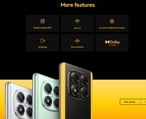 Venta al por mayor POCO X7 256GB 512GB Teléfono <span class=keywords><strong>móvil</strong></span> Ai Curved 6,67 "Pantalla Global Dual Sim Redmi Noticias Smartphones - Product Image 6