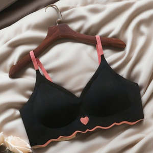 3 pièces de soutien-gorge de haute qualité, nouveaux arrivages, bonne qualité, nouveau design, sans couture, contrasté, grande taille, sous-vêtements pour filles - Product Image 4