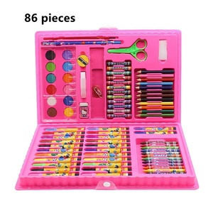 Vente en gros pas cher stylo de peinture pour enfants 42 pièce pinceau dessin animé créatif aquarelle Crayon Crayon à l'huile pour enfants Document - Product Image 3