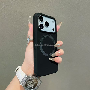 Custodia Magnetica Monocolore alla Moda per <span class=keywords><strong>iPhone</strong></span> 17 16 15 14 <span class=keywords><strong>13</strong></span> <span class=keywords><strong>Pro</strong></span> <span class=keywords><strong>Max</strong></span> in <span class=keywords><strong>Silicone</strong></span> Liquido con Ricarica Wireless e <span class=keywords><strong>Cover</strong></span> Posteriore Morbida - Product Image 2