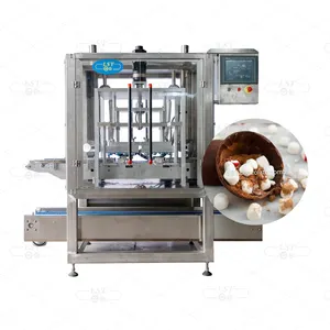 LST automatic hollow chocolate cup shell egg shape cold press making machine
