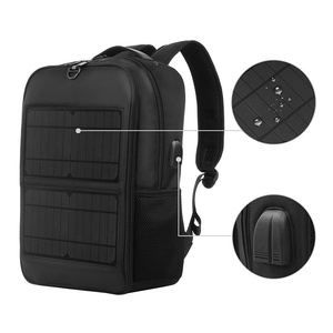 14W Smart Solar Usb Chargeable <b>Backpack</b>, <b>Large</b> Capacity Solar <b>Backpack</b> for Outdoor TYB-08 <b>Large</b> Capacity Usb Charging Solar Back - Product Image 1