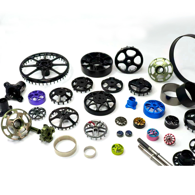 BLDC Drone Motor Aluminum Frame Rotor Bell Stator Flange Stator Mount CNC Machining Structural Motor Components