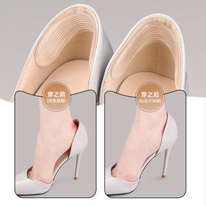 Nouveaux produits <span class=keywords><strong>GEL</strong></span> <span class=keywords><strong>ligne</strong></span> de flottaison forme talon autocollants talons hauts doux Anti-usure Anti-chute talon autocollants chaussures taille réglable - Product Image 3