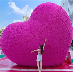 Globo de corazón inflable gigante modelo publicidad inflables para San Valentín celebración boda decoración - Product Image 3