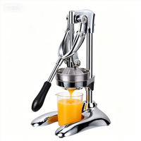 TEBAK Multifunctionele RVS Handmatige Sapcentrifuge Commerciële Driedimensionale Fruitpers Sinaasappelsapmachine