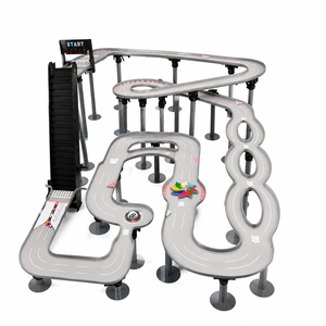 Piste de course de billes professionnelle sur mesure, grande, d'intérieur, écologique, pour simulation de rallye automobile et compétition de billes de billard - Product Image 1