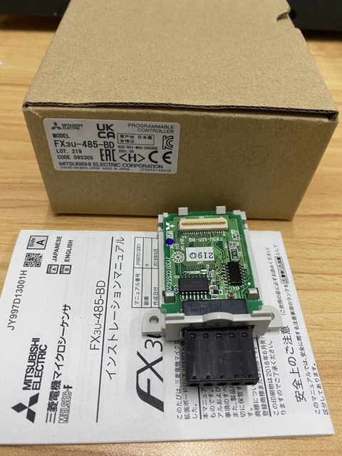 For PLC Communication Board FX3U-485BD 232BD 422BD FX3U-CNV USB-BD Industrial Control Modbus Ethernet