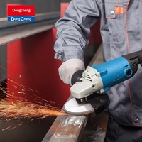 Meuleuse d'angle industrielle 180 mm haute puissance à courant alternatif avec interrupteur coulissant FF-180A/SH pour le décapage de la rouille, la découpe et le polissage