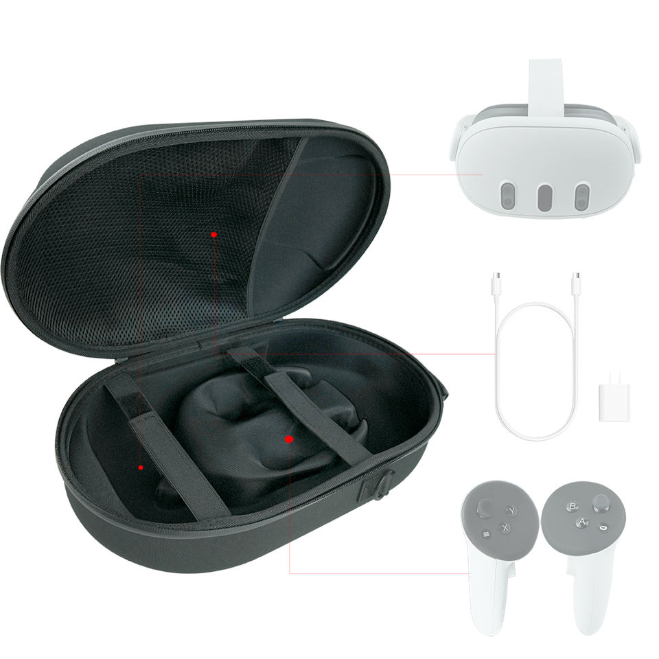 VR Glasses Case for Meta Quest 3