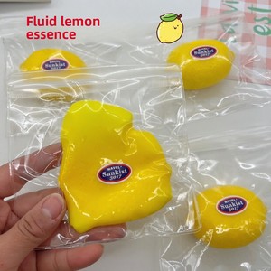 Fluid Lemon <b>Squishy</b> Realistic Soft Slow Rebound Hand-Pinch Stress-Relief <b>Toy</b> Decompression Cross-Border Silicone Latex Squeeze - Product Image 2