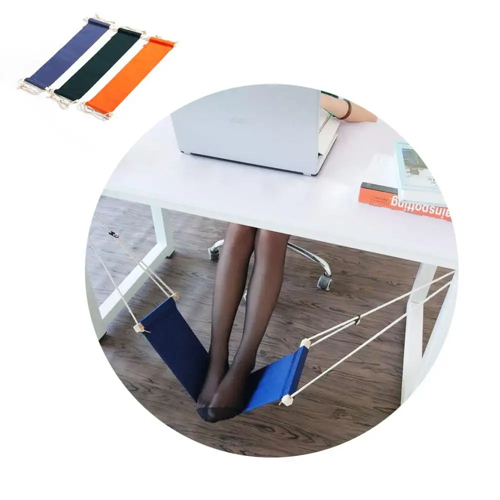 Easy — hamac de pieds Portable, repose-jambes de bureau, réglable, Mini hamac sous le bureau, pour la maison