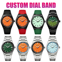 Nuevo Reloj de Pulsera de Cuarzo de Acero Inoxidable para Hombre, con Logotipo Personalizado, Casual, Cristal Resistente al Agua 5 bar, Reloj de Negocios de Moda, Fabricación Propia