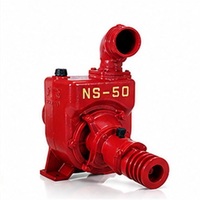Pompa Air Irigasi Pertanian NS-50 80 100 2 3 4 Inch, Pompa Sentrifugal Self-Priming untuk Transfer Air Pertanian