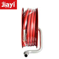 Enrouleur de tuyau d'incendie POK 33mm * 30m avec bobine de tuyau fixe à pivotement de buse