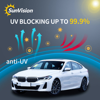 Film protecteur de vitres de voiture à rejet de chaleur 5% 15% 35% 50% 70% teinte super foncée pour vitres de voitures