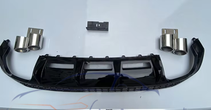 Para <span class=keywords><strong>2022</strong></span> S3 difusor parachoques trasero actualización con tubos de escape y Clips nueva condición para <span class=keywords><strong>A3</strong></span> 8Y - Product Image 4