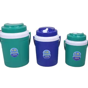 Glacière en plastique Bière Fruits Glacière Glacière pour Camping En Plein Air Barbecue Usine Personnaliser Promotion Cadeau 2L 3.5L 5L Alimentaire