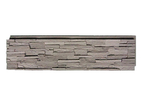 Pierre artificielle en PU de conception moderne NEU, imperméable, nouveau matériau, 1200*600mm, pour hôtels, panneau de pierre artificielle