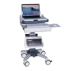 Hospital Mobile Medical Computer Laptop Workstation Trolley Cart