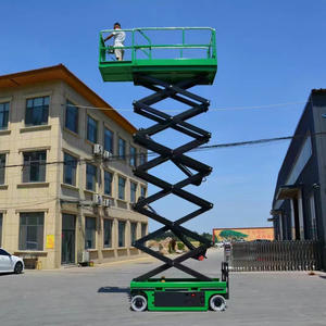 Plataforma DE TRABAJO elevadora de tijera de elevación Aérea Móvil con orugas de motor de 320 KG 400 KG 8 M 10 M <span class=keywords><strong>12M</strong></span> 14 M - Product Image 6