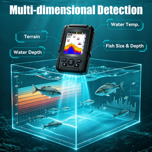 Flytec 500m, <span class=keywords><strong>Sonar</strong></span> de Pesca con GPS V600 V803 Integrado, Transductor de Sensor de Agua Inalámbrico para Pesca en Lagos y Embalses - Product Image 2