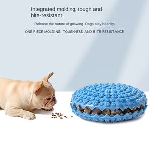 Juguetes Educativos de Silicona para Perros, Recipientes para Entrenamiento, Dispensadores de Comida, Frisbees Antiderrames para Perros Pequeños - Product Image 4