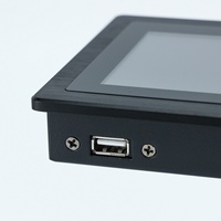 Boîtier en aluminium, écran tactile de 5 pouces, mini PC quadricœur, panneau tactile intégré IP65