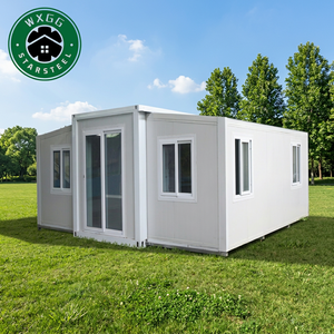 Casa Prefabricada de Lujo de 40 Pies x 20 Pies, Villa Prefabricada de 2, 3, 4 y 5 Dormitorios, Casa Contenedor Plegable y Expandible, Casa Móvil Portátil Pequeña - Product Image 1