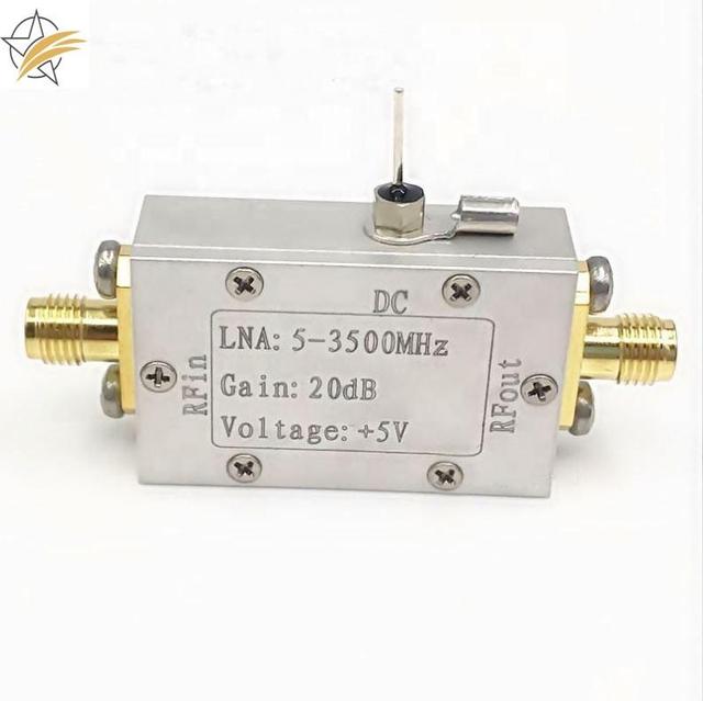 Rf broadband low noise amplifier 5-3500MHz gain 20dB high frequency