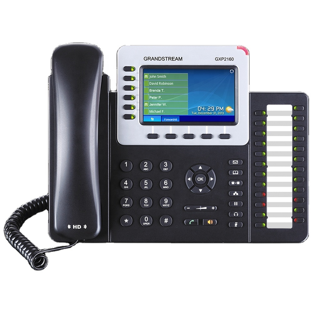 Grandstream GXP2100 series of High-End HD Enterprise IP Phone GXP2160