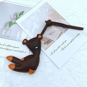 New Small Bear Bag Pendant - <b>Cute</b> Cartoon Bear Pendant for Backpack - New Car Keychain - Product Image 2
