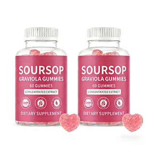 OEM ODM工場 プライベートラベル サワーソップ グラビオラ グミ シュガーフリー 免疫サポート グミキャンディ 大人用 リラックスサプリメント - Product Image 2