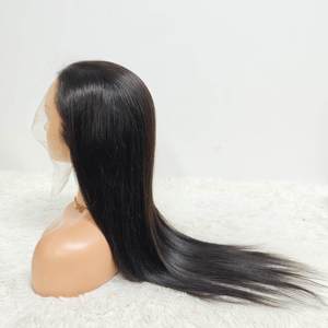 Promotion 78$ Letsfly Hair 10A Indian Human Hair Transparent Swiss Lace 13x4 Lace <b>Front</b> <b>Wigs</b> 26inches 180% Density Natural Hair - Product Image 5