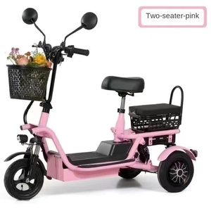 Vente en gros <span class=keywords><strong>Tricycle</strong></span> électrique pour adultes Moto électrique <span class=keywords><strong>vintage</strong></span> 10 pouces Navette scooter pour enfants - Product Image 5