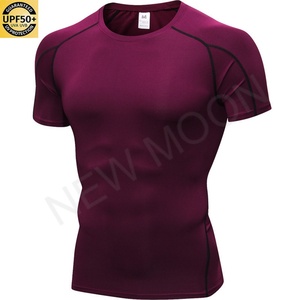 T-shirts de sport respirants et à séchage rapide pour hommes, personnalisés, pour la salle de sport, t-shirts de fitness respirants et anti-transpiration pour hommes - Product Image 5