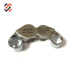 Diamantidentificatietool Vergrootglas Opvouwbare loep MKT039 Juweliersvergrootglas 10X, 20X loep voor diamant taillecode - Product Image 2