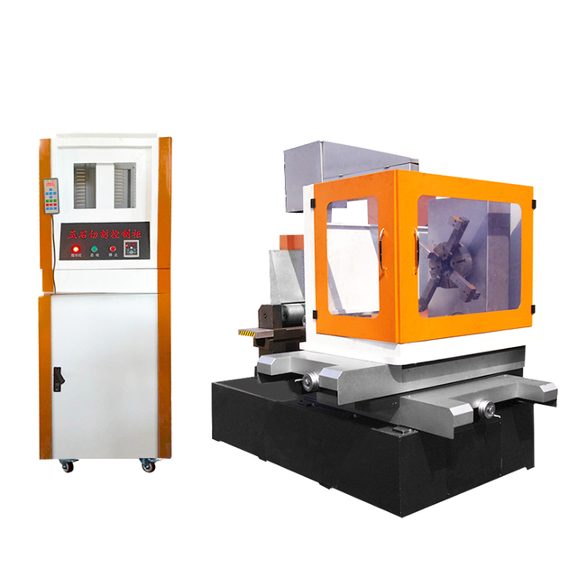 Glass Graphite Jade Diamond Wire Cutting Machine CNC Abrasive Emery Wire Cutting Machine