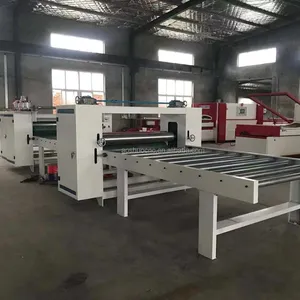 Yarı otomatik tek tarafı hidrolik basınç kağıt rulosu laminasyon makinesi