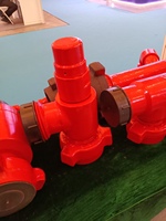 Soupape de sécurité d'évacuation d'urgence 70Mpa, décompression hydraulique haute température pour l'industrie pétrolière