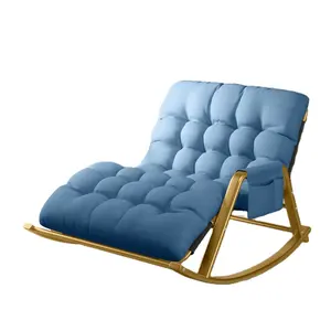 living room velvet fabric rocking sofa chair recliner massage chair armchair backrest sofa lounge chairs modern leisure