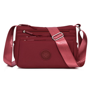 Women's Messenger Bag Oxford Cloth Horizontal <b>Square</b> Zipper Closure High Capacity Everyday Commute Crossbody Bag Spring 2026 - Product Image 5