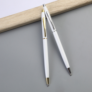 Bolígrafo Metálico de Negocios Nuevo 2024, Delgado, de Alta Calidad, Regalos, Publicidad de Oficina, Bolígrafo Cruzado con Logotipo Personalizado - Product Image 4