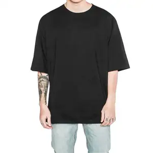 New Style Wholesale 3/4 Sleeve T Shirts Oversized Tee West Style Clothing T-shirt Hip Hop Tshirt Streetwear Mens T Shirts