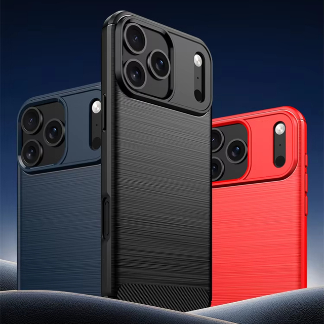 New Fashion Shockproof Soft Tpu Back Cover Carbon Fiber Texture Slim Mobile Phone Case for Oppo Reno 15 Mini 5G/A6s Pro/A6K