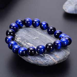 Natural Stone Bracelet Colorful Glass <b>Beaded</b> <b>Crystal</b> Therapy Seamless Global Export Service Standardized Barcoding - Product Image 5