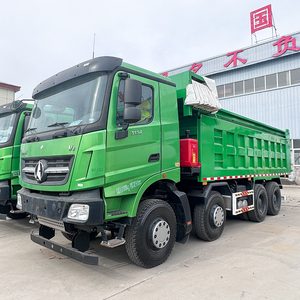 Camion benne minier Beiben V8 8X4 12 roues avec bâche à vendre - Product Image 1